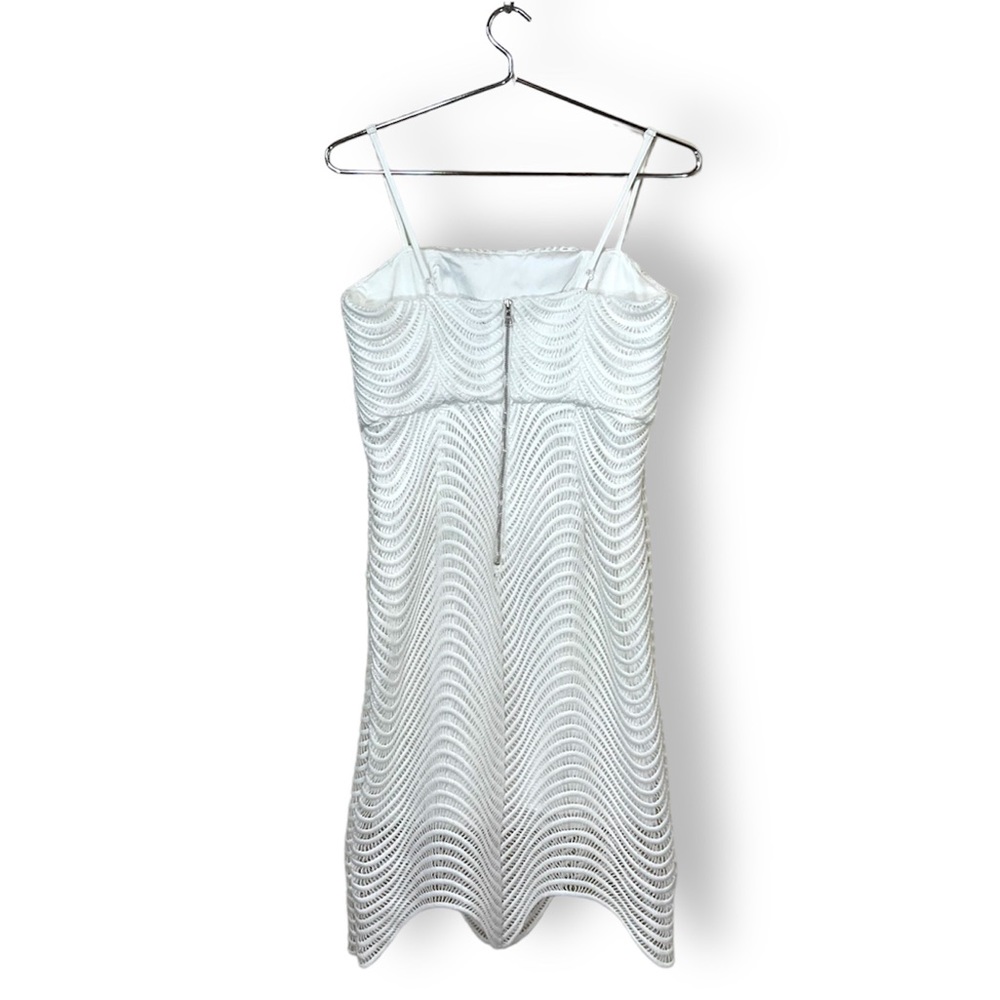Bardot Spiral Lace Spaghetti Strap Mini Dress - Picture 7 of 14